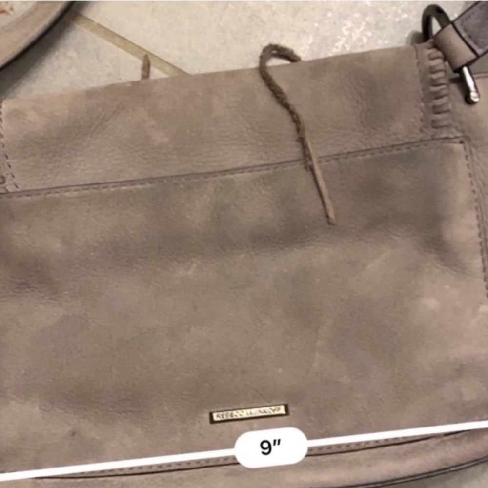 Rebecca Minkoff grey suede leather crossbody - Picture 5 of 6